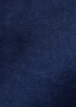Linen Garment Dyed Trouser