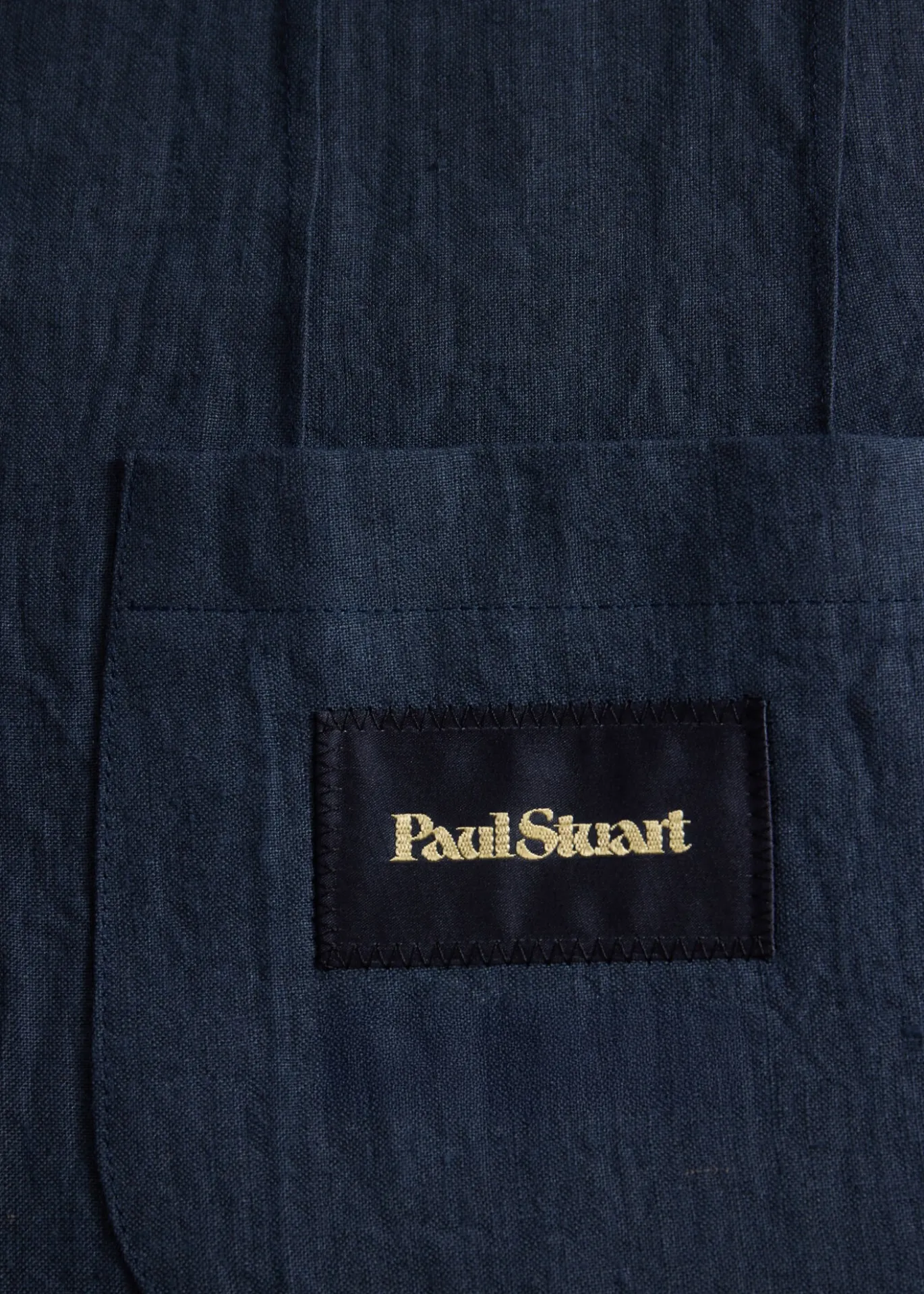 Linen Stand Collar Jacket