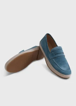 LLoyd Suede Penny Loafer Espadrille