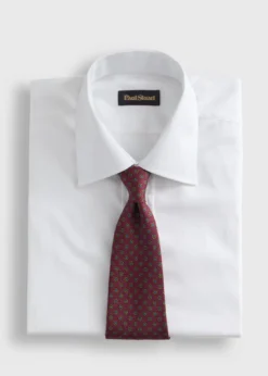 Micro Medallion Printed Silk Tie