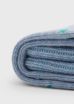 Micro Poka-Dot Crew Sock