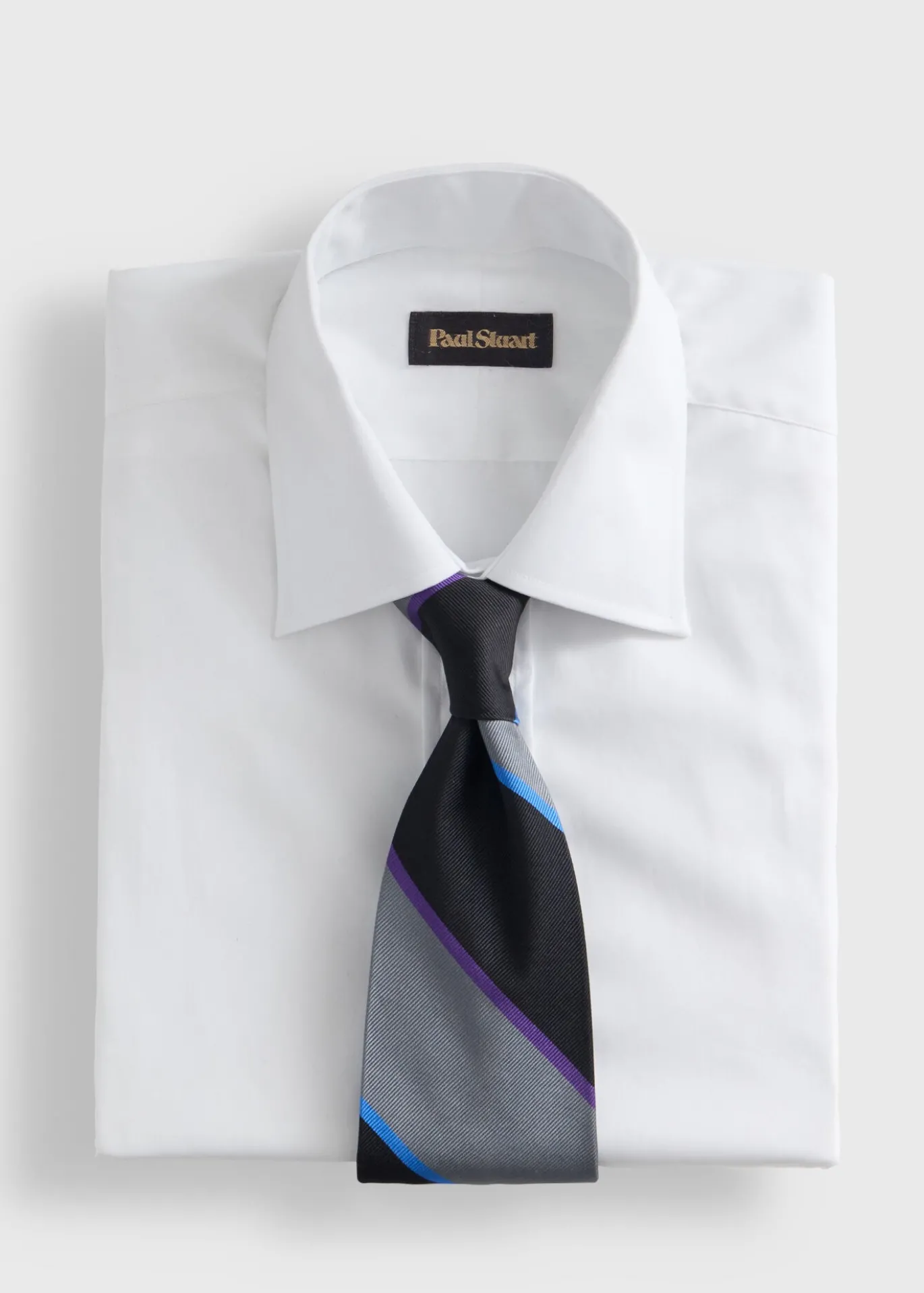 Multicolor Block Stripe Tie