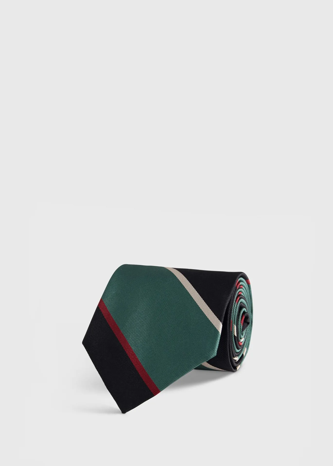 Multicolor Block Stripe Tie