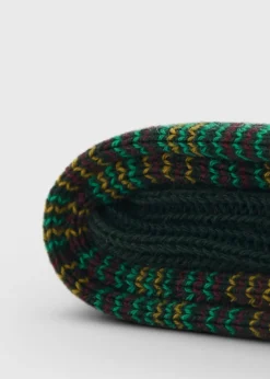 Multicolor Stripe Sock
