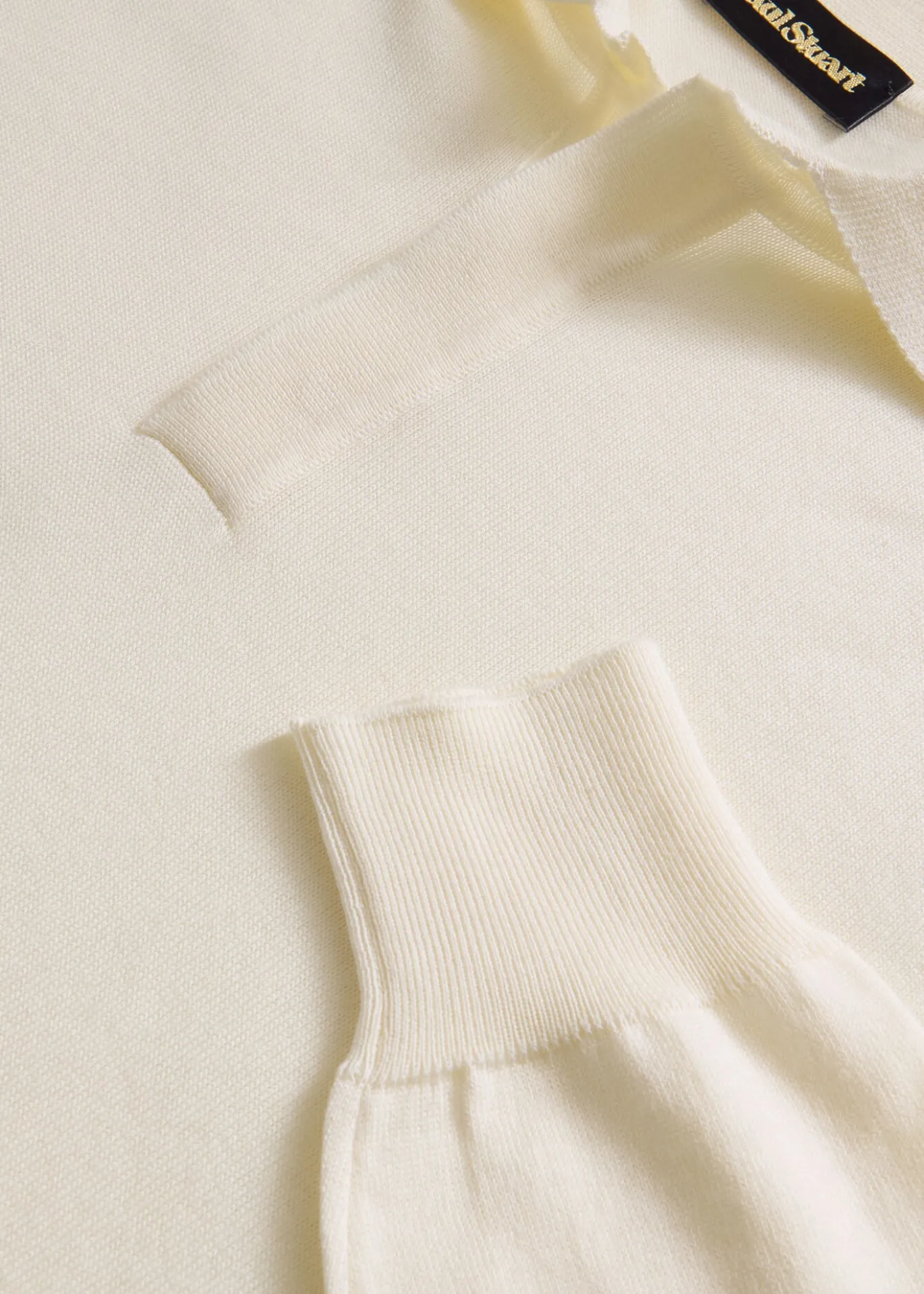 Organic Cotton Long Sleeve Polo
