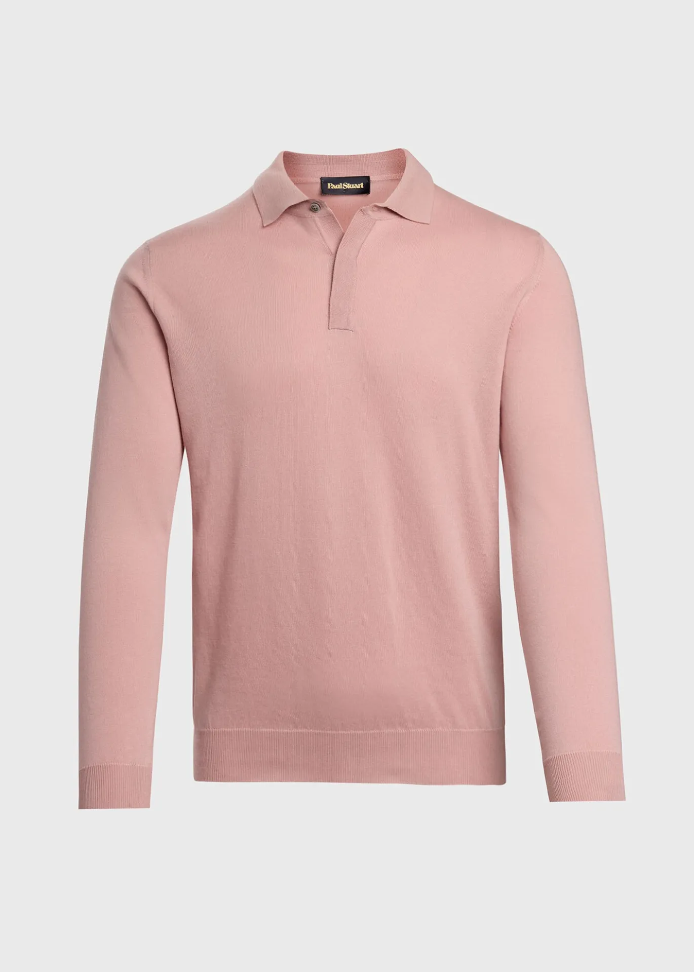 Organic Cotton Long Sleeve Polo
