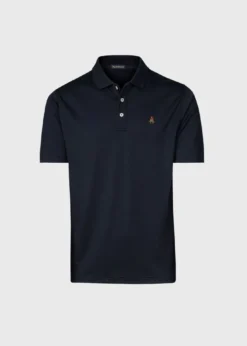Pima Interlock Logo Polo