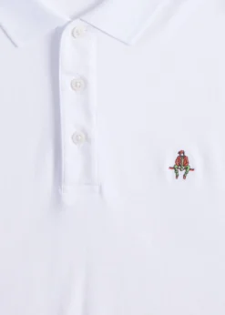 Pima Interlock Logo Polo