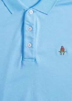 Pima Interlock Logo Polo