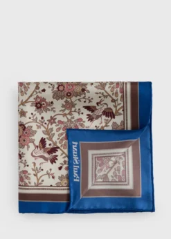 Printed Silk Pocket Square