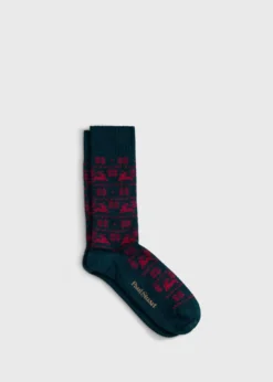 Reindeer & Snowflake Sock