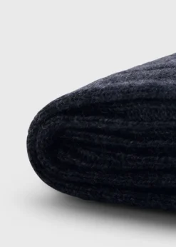 Ribbed Cashmere Sock