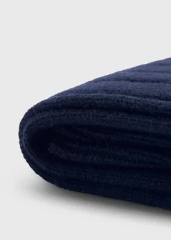 Ribbed Cashmere Sock