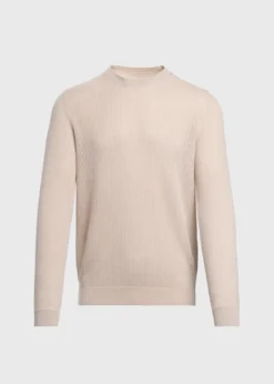 Silk & Cotton Crew Neck