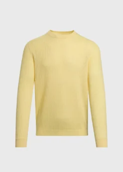 Silk & Cotton Crew Neck
