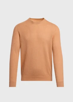 Silk & Cotton Crew Neck