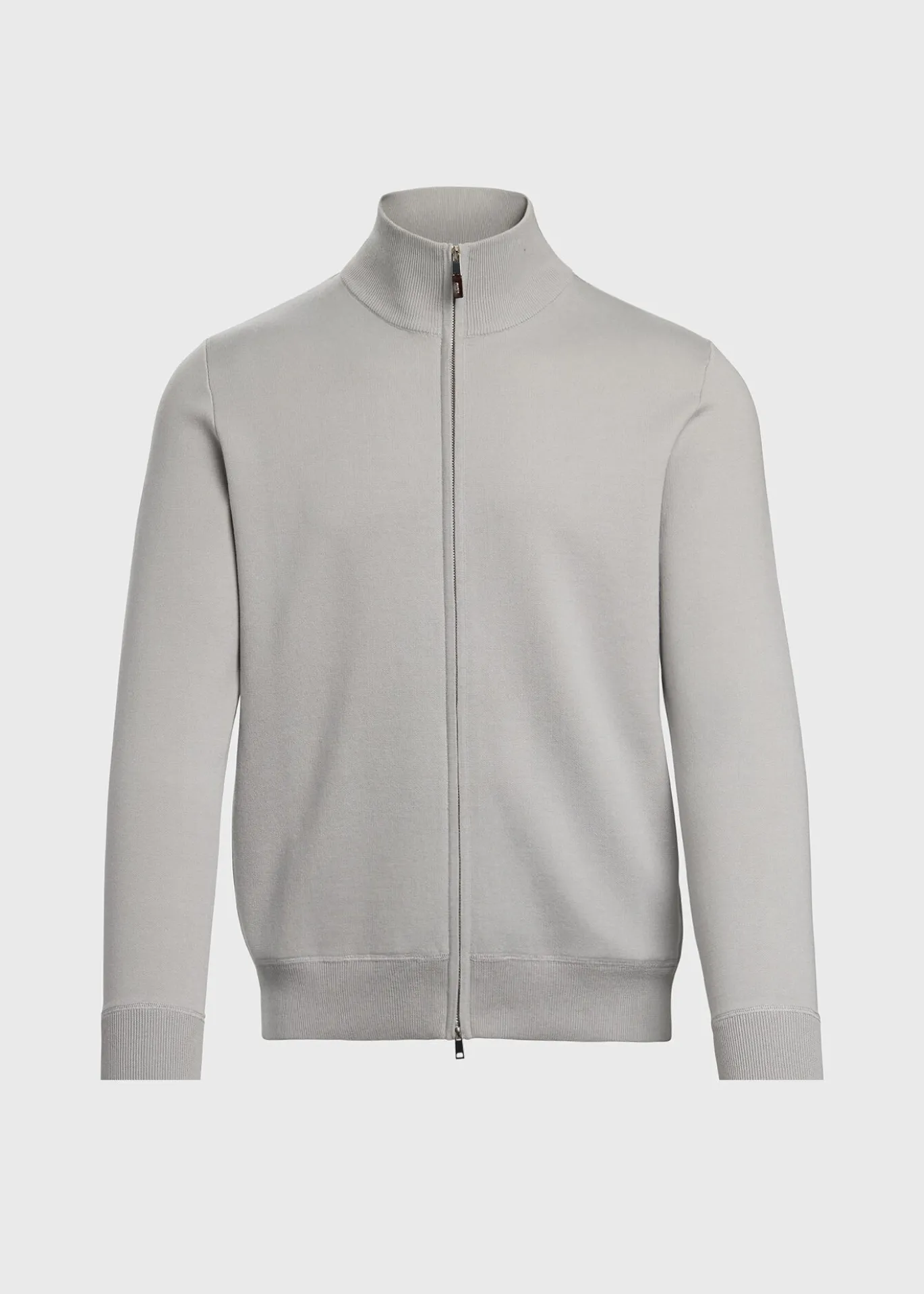 Silk & Cotton Full Zip Cardigan