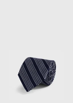 Silk Grenadine Stripe Tie