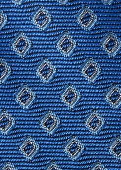 Silk Micro Square Print Tie
