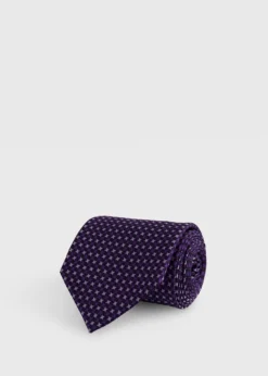 Silk Micro Star Tie
