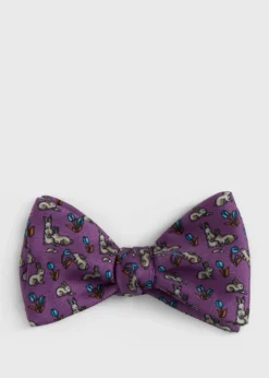 Silk Printed Bow Tie