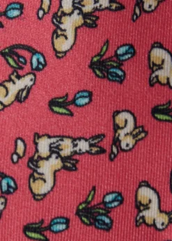 Silk Printed Bow Tie
