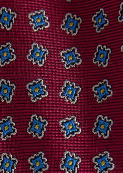 Silk Tile Motif Tie