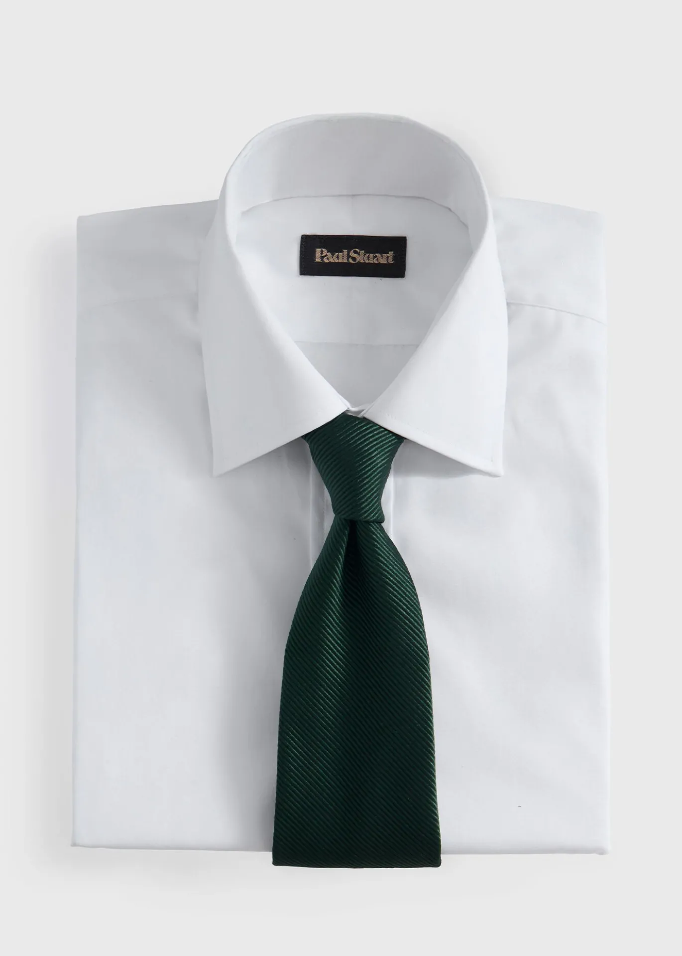 Solid Mogador Silk & Cotton Tie