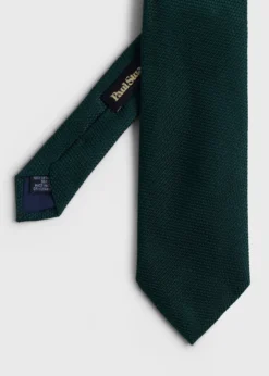 Solid Silk Garza Tie