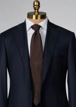Solid Silk Garza Tie