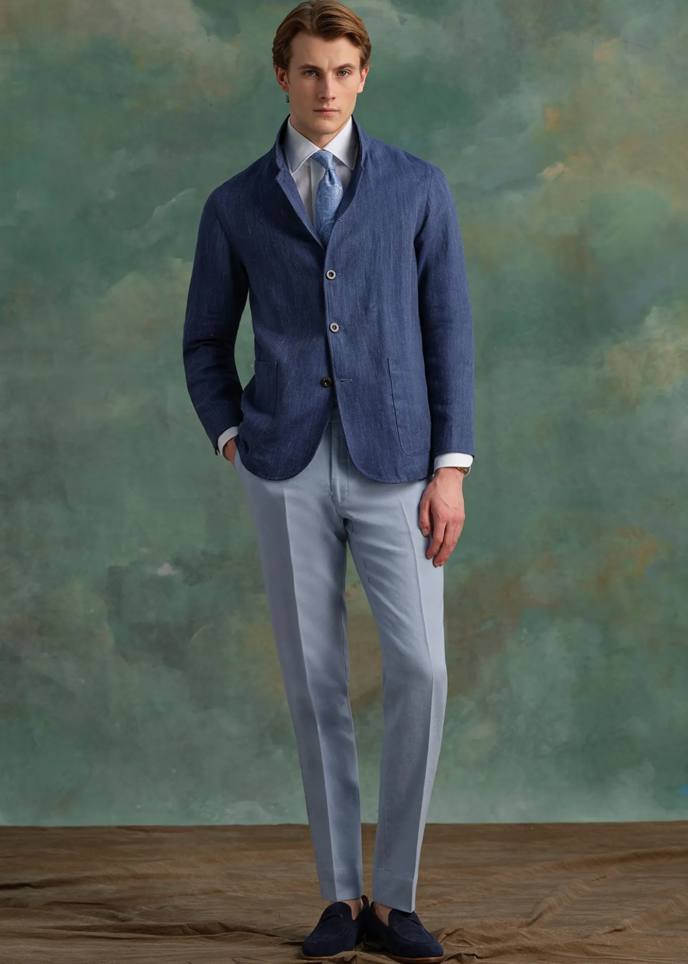 Stand-Collar Summer Jacket