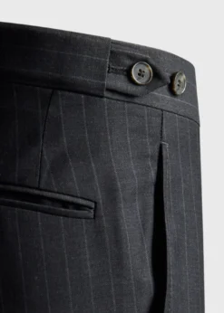 Super 130s Wool Stripe Paul Suit