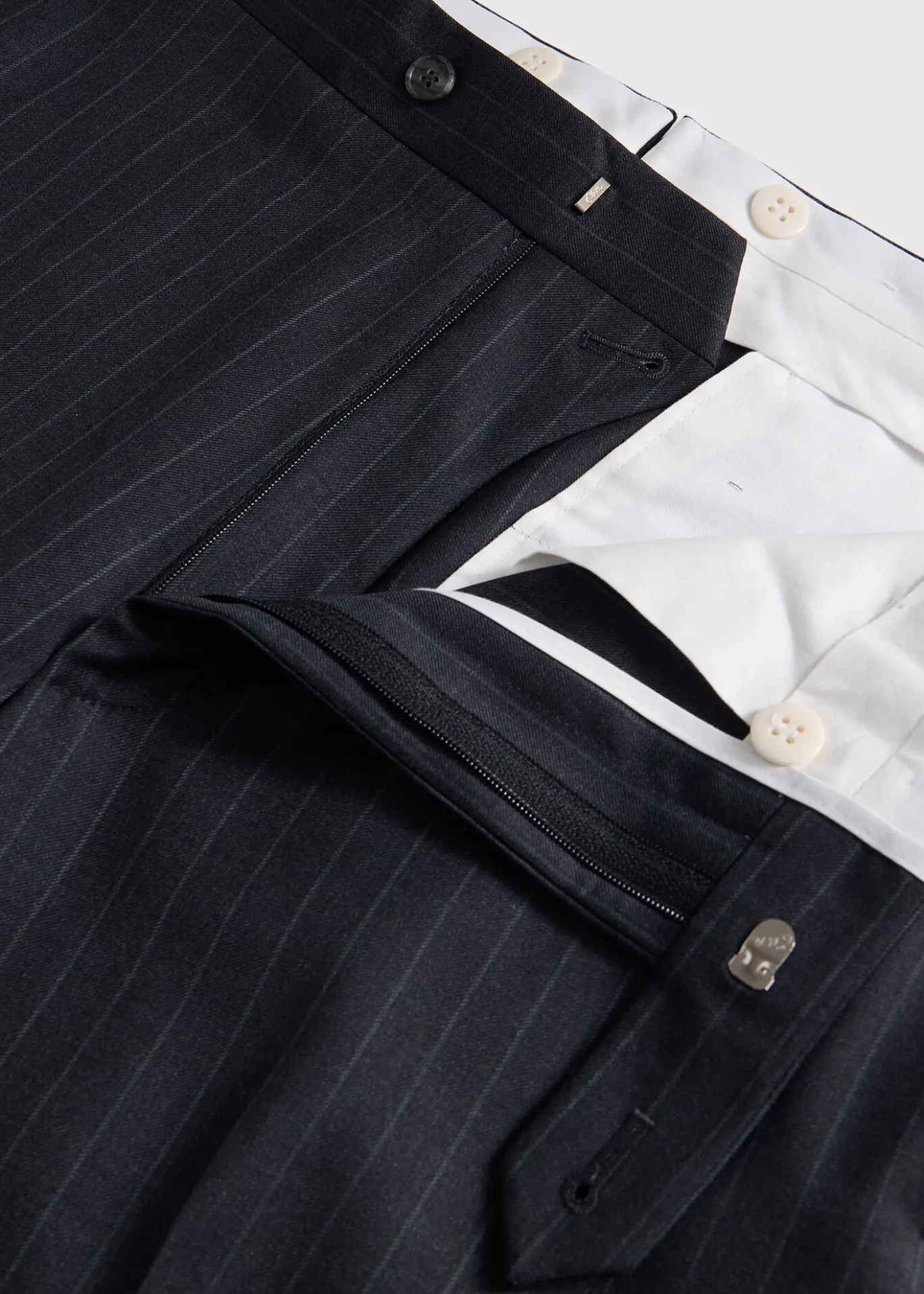 Super 130s Wool Stripe Paul Suit