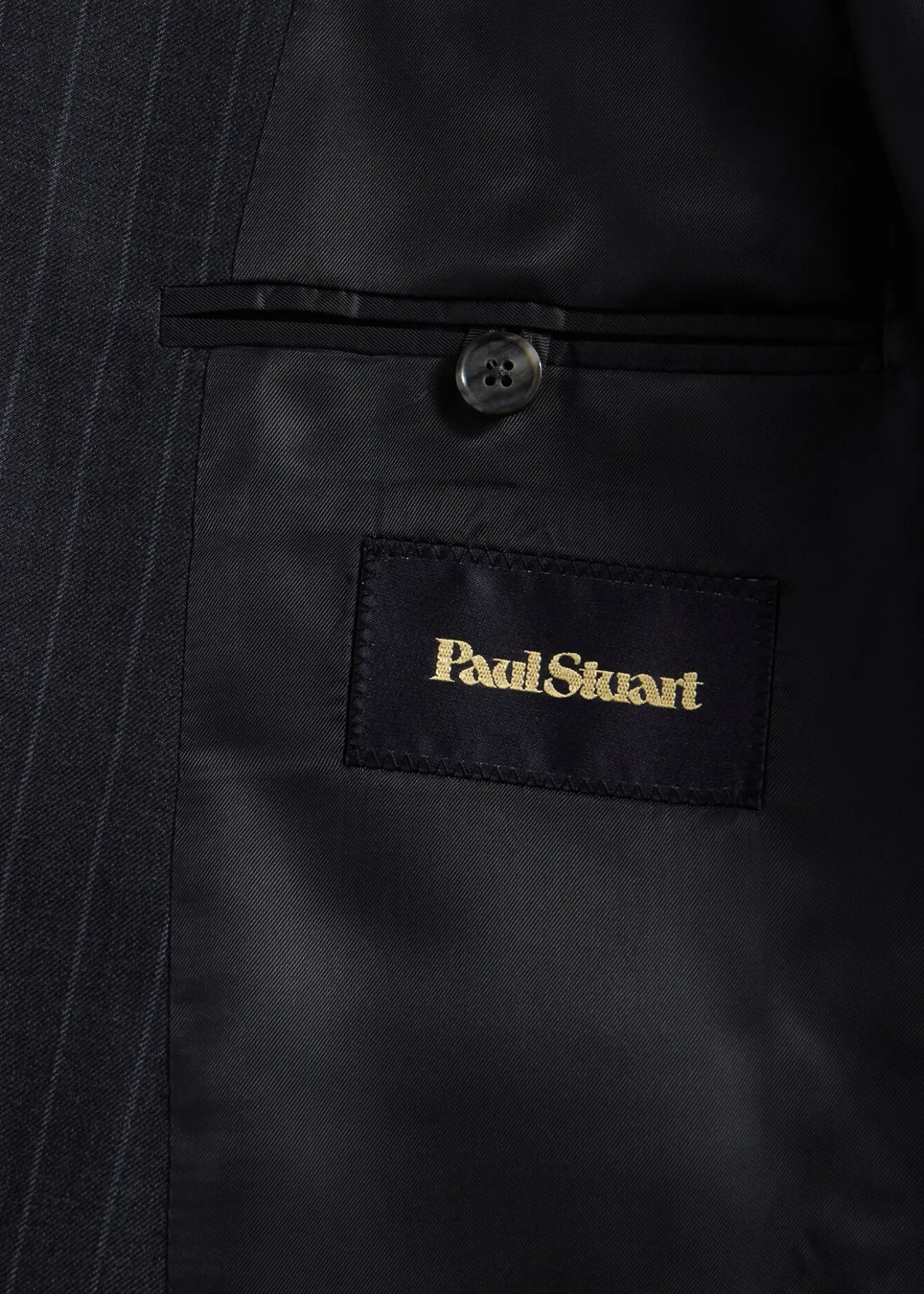 Super 130s Wool Stripe Paul Suit