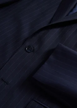 Super 130s Wool Stripe Paul Suit