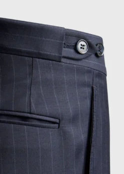 Super 130s Wool Stripe Paul Suit