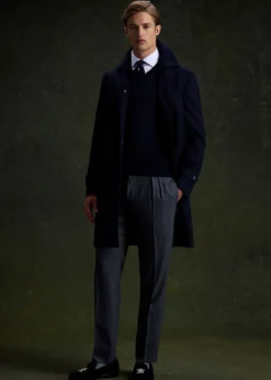 Super 170s WoolWater Repellent Coat