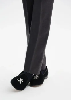 Travis Velvet Lion Slip-on