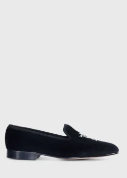 Travis Velvet Lion Slip-on