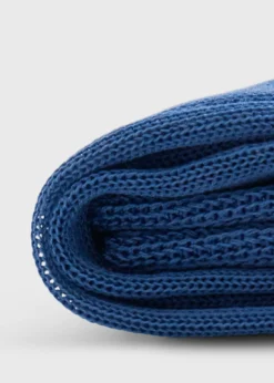 Two-Tone Ribbed Crew Sock