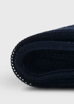 Two-Tone Ribbed Sock