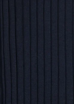 Two-Tone Ribbed Sock