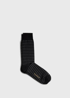 Two-Tone Stripe Sock