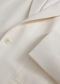 White Hopsack Dinner Jacket