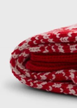 Wool Blend Snowflake Sock