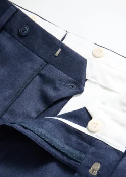 Wool & Cashmere Flannel Trouser