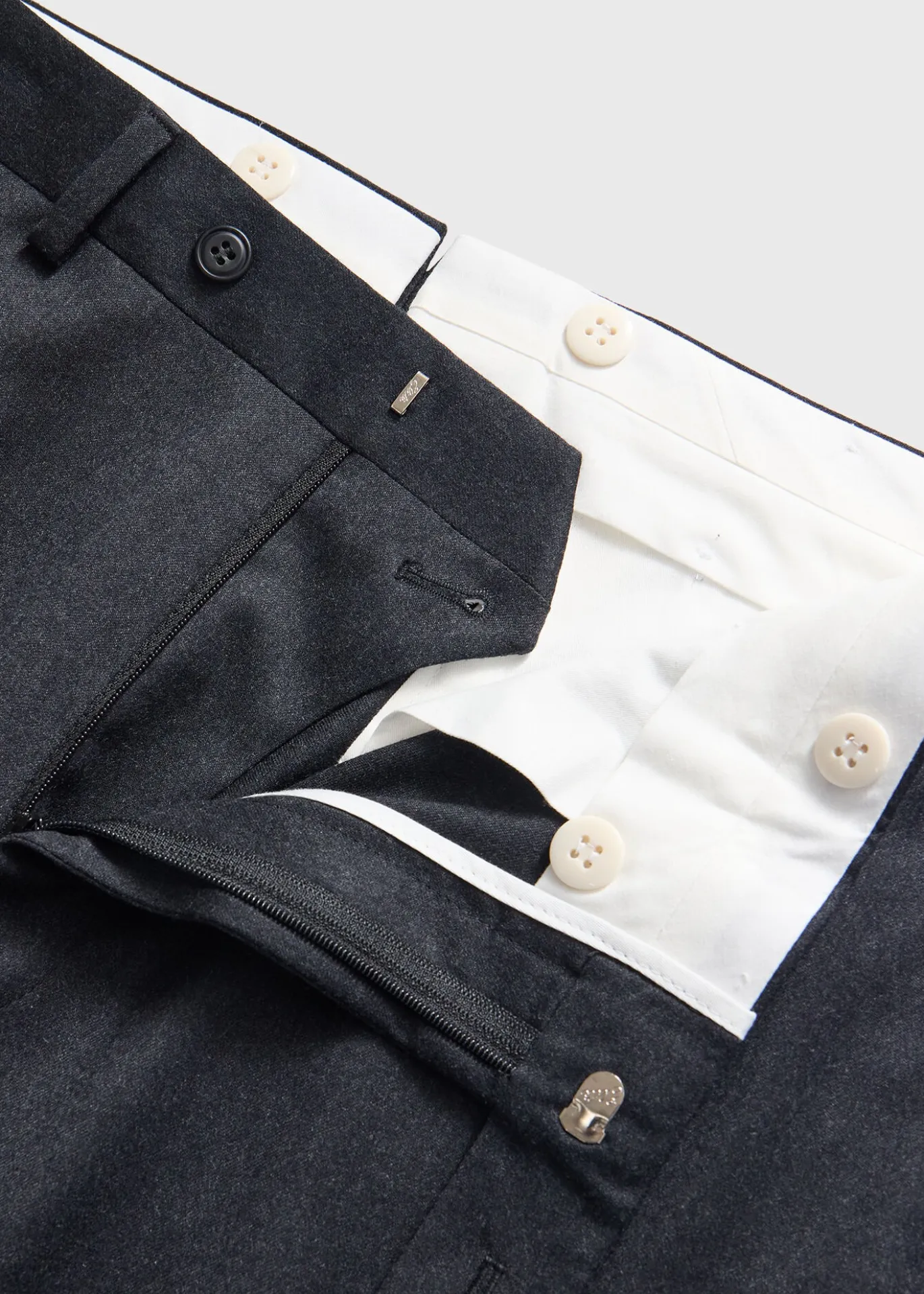 Wool & Cashmere Flannel Trouser