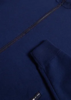 Wool Jersey Zip Cardigan