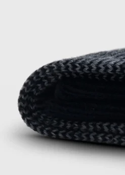 Wool Mini Two-ToneStripe Sock
