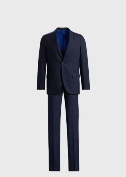Wool Windowpane Suit